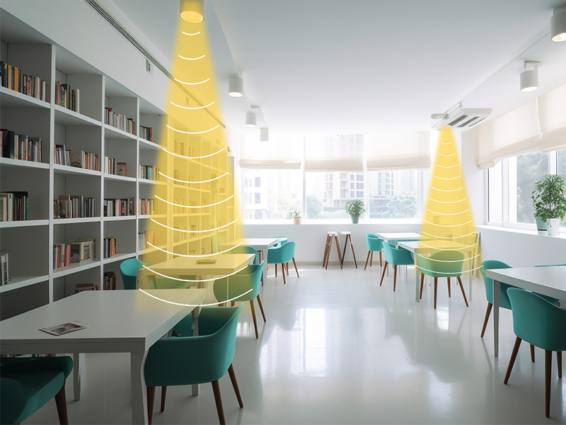 圖書館安裝使用定向廣播系統