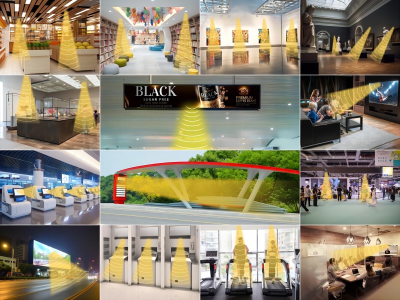 定向音響聚音寶支持多種場景應用