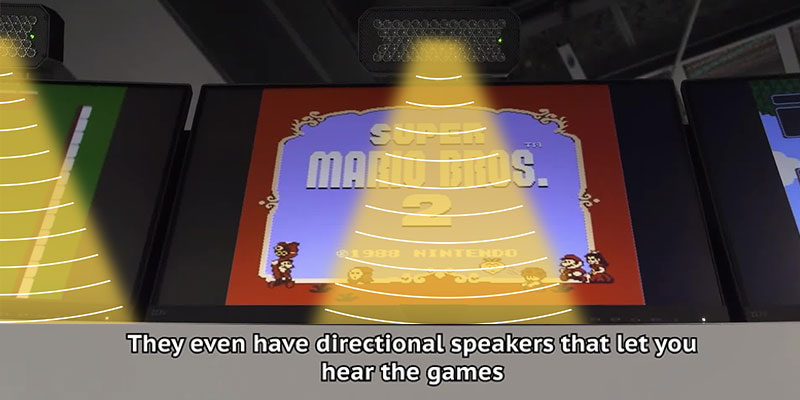 任天堂博物館安裝清聽聲學定向音箱
