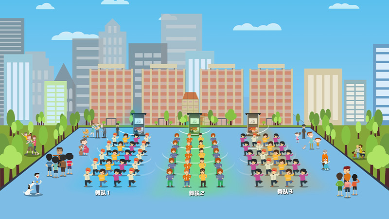 清聽聲學(xué)定向廣場(chǎng)舞音響