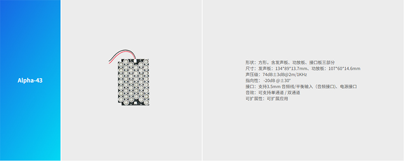 清聽聲學定向聲模組產(chǎn)品