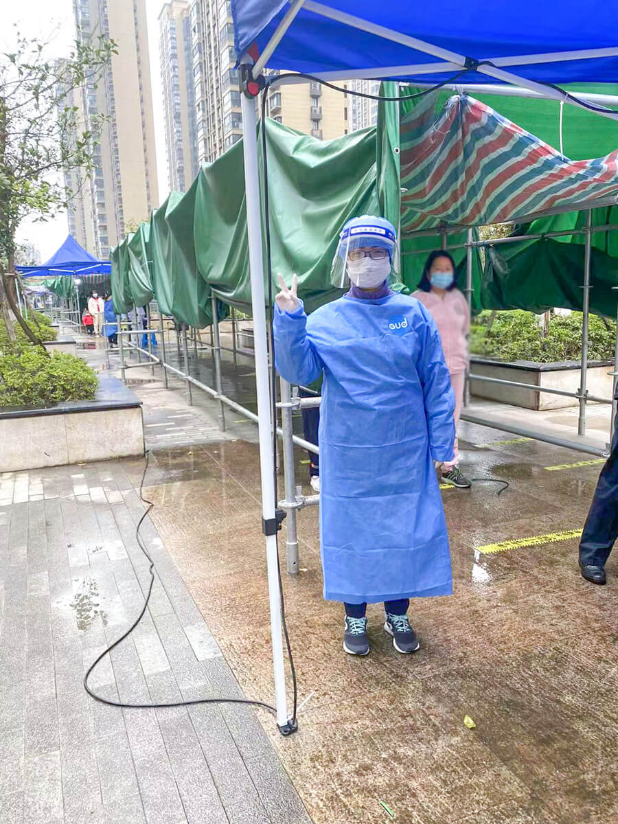 同心抗疫 溫暖隨行 清聽聲學助力社區(qū)疫情防控